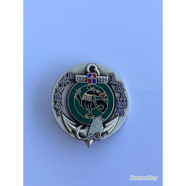 Insigne militaire 1er RIMA op�ration BATFRA7