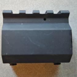 Emprunt de gaz alu avec rail picatinny pour AR15 DIAM .750