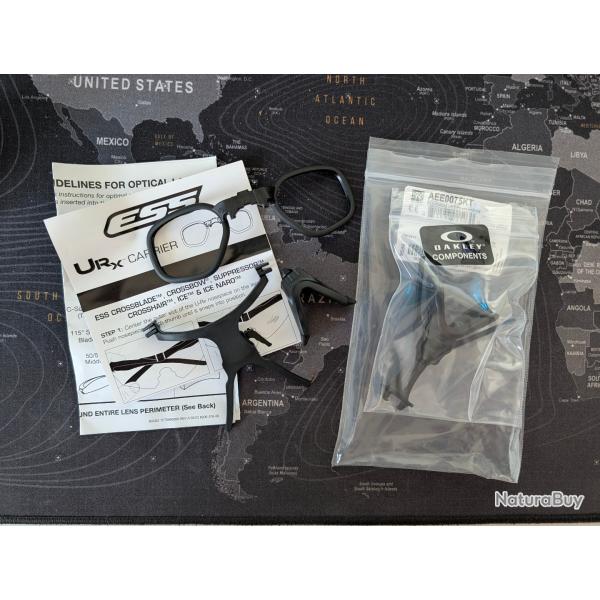 Insert URX lunettes ESS et Oakley