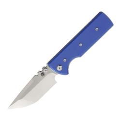 Couteau Pliant Chaves NTAK Redencion Tanto Lame Acier Elmax Manche G10 Bleu Linerlock CHAV14539