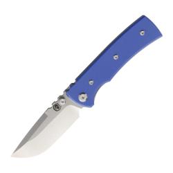 Couteau Pliant Chaves Redencion Street Drop Point Lame Acier Elmax Manche G10 Bleu CHAV14526