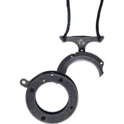 Couteau Pliant Mantis Vicious Circle Lame Acier AUS-8 Manche Inox Noir MANMK14SW