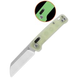 Couteau QSP Penguin Glyde Lame Acier 14C28N Manche R&eacute;sine Ivoire Glyde Lock QS130GLH1