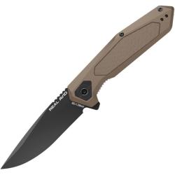 Couteau Real Avid RAV-3 Lame Acier 8Cr13MoV Manche Aluminium Coyote Linerlock A/O AVRAV3