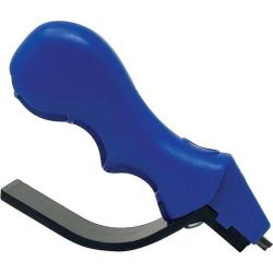 Aff&ucirc;teur AccuSharp Knife & Scissors Sharpener Carbure Diamant&eacute; Manche ABS Bleu Made In USA AS1001C