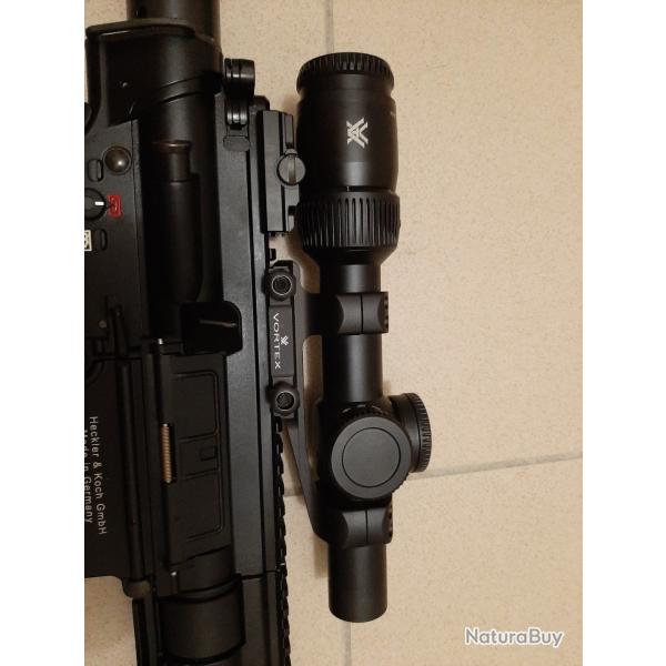 Vortex Strike Eagle 1-10x24 FFP MRAD (EBR-8) + Montage Vortex Cantilever (arme non incluse)