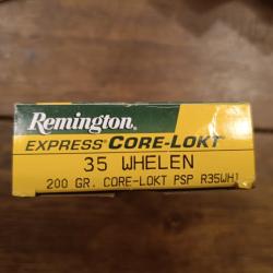 BOITE COMPLETE DE CARTOUCHES REMINGTON CALIBRE 35 wehlen 200 GR.....a024