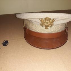 CASQUETTE OFFICIER USA AF CRUSHER 1943+ insigne collection militaria WW 2