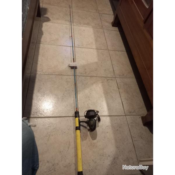 canne � p�che collector Fario avec moulinet 1