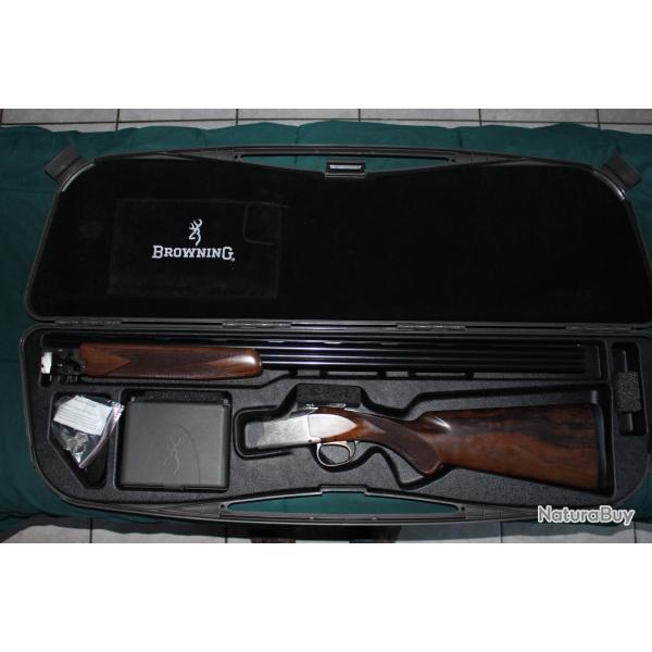 Vend BROWNING B725 Hunter 20/76 canon 81 chasse.