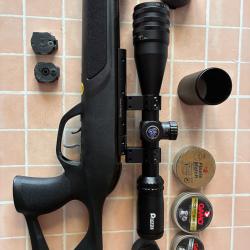 carabine a plomb 4.5 mm gamo toutes neuves 10 coups  je donne avec  3 boites de plombs  + 2 chargeur