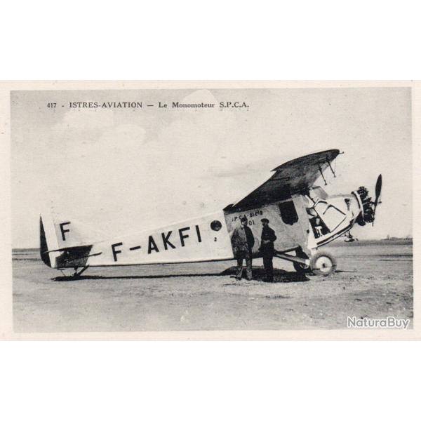 Carte postale ancienne - Avion S.P.C.A. Istres-Aviation F-AKFI - N�8861