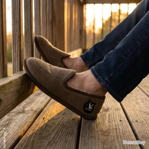 Chaussons Mule Homme Chevignon Freinis - �dition Limit�e Taupe 45