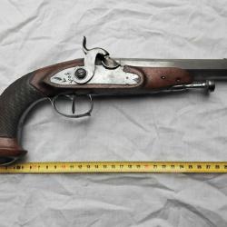 Pistolet &agrave; piston type duel