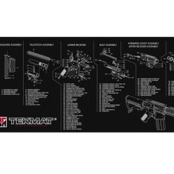 Tapis de d&eacute;montage et d'entretien Tekmat AR15/M4