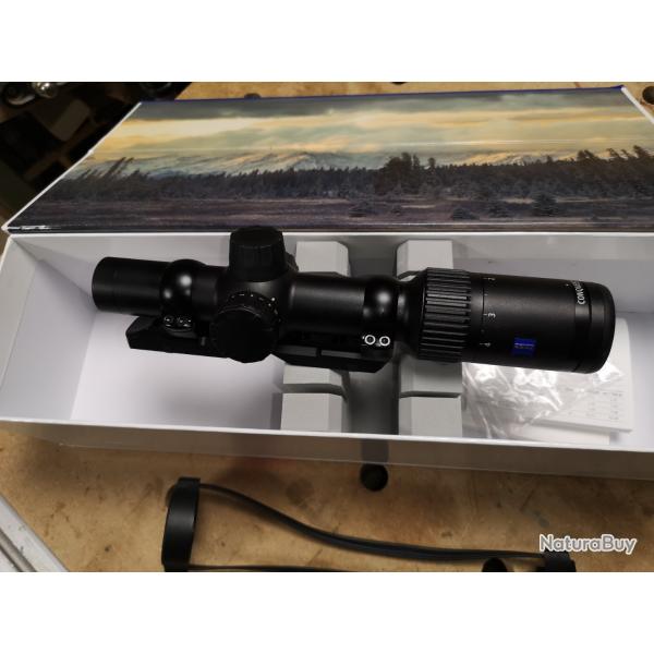 lunette de battue Zeiss conquest 4 1-4x24