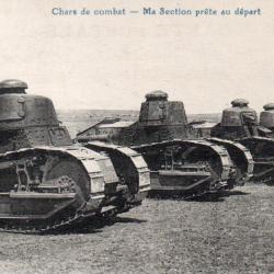 Carte postale ancienne Chars de combat 1926- N&deg;8866