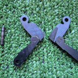 Genouill&egrave;res ou biellette de culasse pour carabine Uberti LSG Mod 73 1873 carbine cal 45 colt