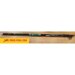Canne SERT UPLOADER  FIBRE DE CARBONE 3.90 m 80/150Grs encombrement 1.10 M