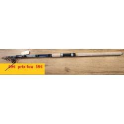 Canne CORMORAN GREYHOUND  CARBONE 3.60 m 40/90Grs encombrement 1.00 M