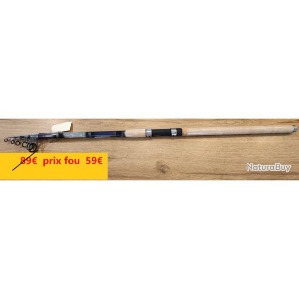 Canne CORMORAN GREYHOUND  CARBONE 3.60 m 40/90Grs encombrement 1.00 M
