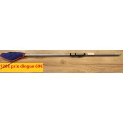 Canne EUROP&Ecirc;CHE BOMBETTE   CARBONE HR  4.30 m 200/40Grs encombrement 1.02 M ANNEAUX SIC