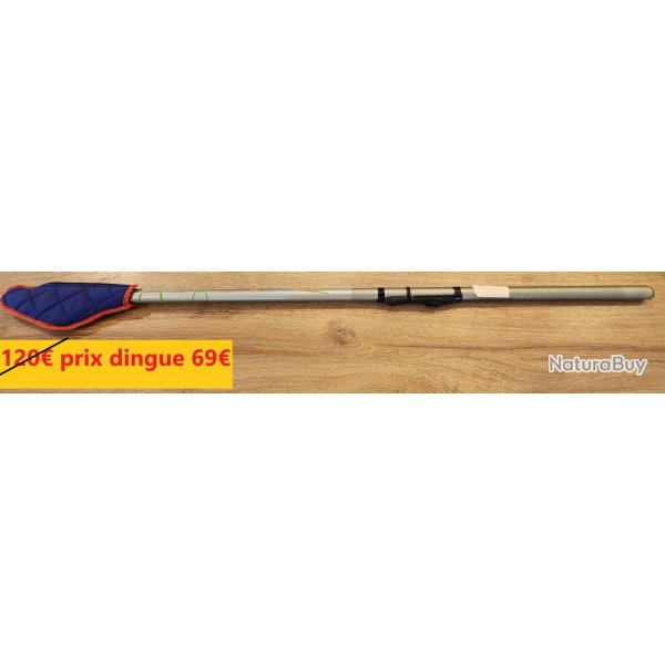 Canne EUROP�CHE BOMBETTE   CARBONE HR  4.30 m 200/40Grs encombrement 1.02 M ANNEAUX SIC
