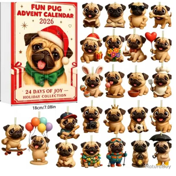 Calendrier de l'avant Sp�cial CHIEN