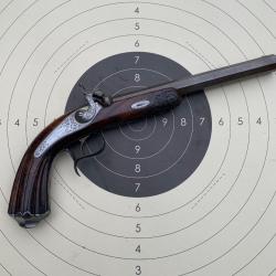 Pistolet &agrave; percussion cal.50 Aury st Etienne