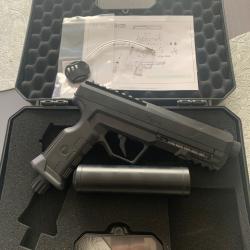VENDS VESTA GUARDIAN AVEC RALLONGE 19joules d origine ( silencieux) + la boite avec cadenas vesta