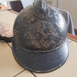 Casque Adrian ww1 de m&eacute;decin