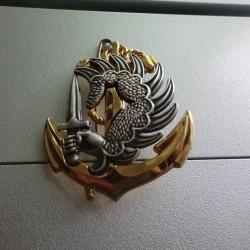 insigne de  b&eacute;ret  des parachutiste des troupes de marine