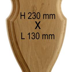COUNTRY &Eacute;CUSSON CHENE CHEVREUIL 230 X 130 MM