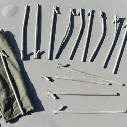 Lot de 15 sardines de tente militaire (20cm)
