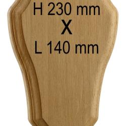 COUNTRY &Eacute;CUSSON CHENE CHEVREUIL 230 X 140 MM
