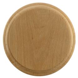 COUNTRY &Eacute;CUSSON SANGLIER ROND EN BOIS VERNI DIAMETRE 160 MM