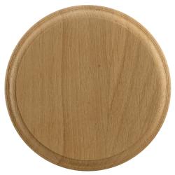 COUNTRY &Eacute;CUSSON SANGLIER ROND EN BOIS VERNI DIAMETRE 180 MM