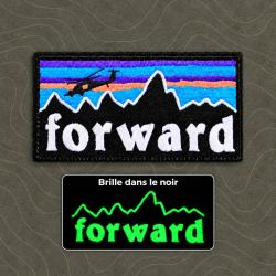 Patch Forward FOG phosphorescent brod&eacute; autoagrippant - neuf