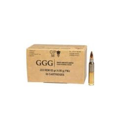 GGG 223 rem FMJ BT 62 grs (x50)