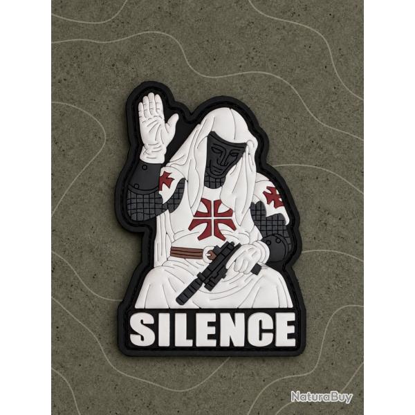 Patch SILENCE Roi Baudouin IV PVC 3D Velcro - neuf