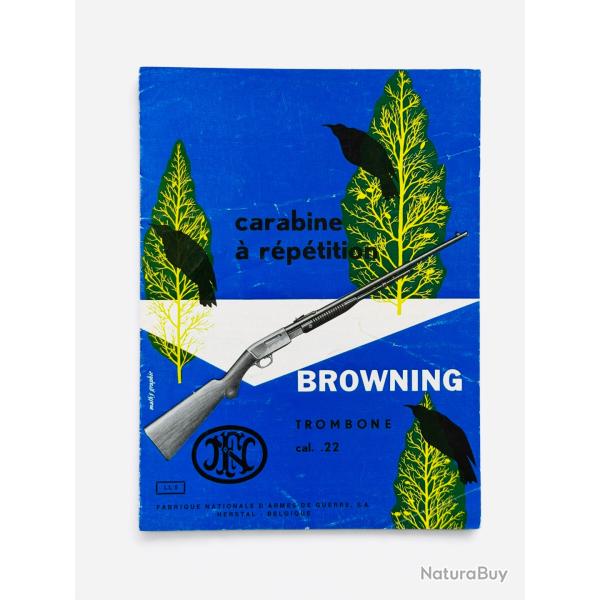 Notice BROWNING TROMBONE - Calibre 22LR