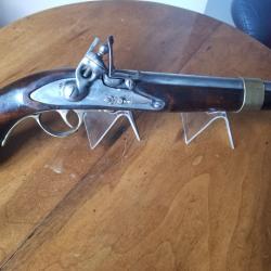 Pistolet silex de grande cavalerie