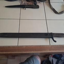 Baionnette allemande mod&egrave;le g98 ww1
