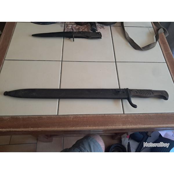 Baionnette allemande mod�le g98 ww1