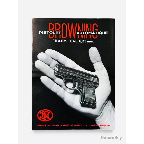 Notice BROWNING BABY - 6.35MM