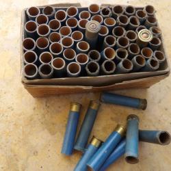 gros lot cartouches de chasse 9 mm percu centrales vides 9mm amorc&eacute;es
