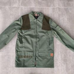 Veste de chasse Somlys verte petite taille (42)
