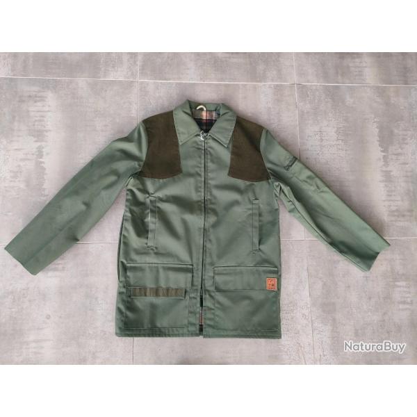 Veste de chasse Somlys verte petite taille (42)