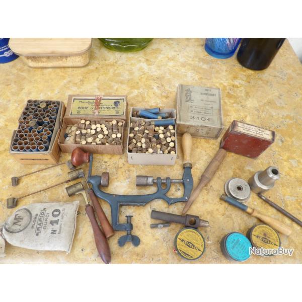 rechargement complet pour cal 9mm chasse sans �tui ou poudre