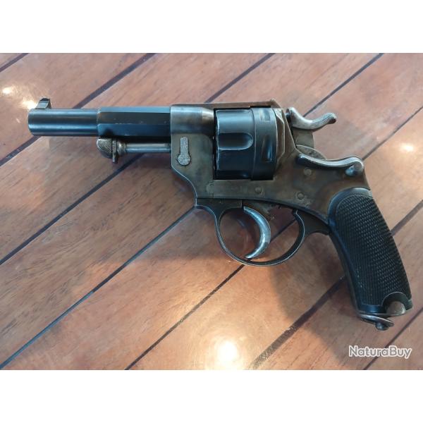 r�volver 1874 mod�le d'officier Manufacture de Saint Etienne